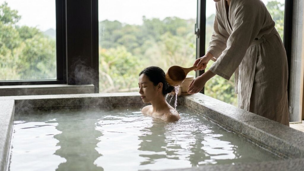 Cure thermale : traitement thermal dans un établissement agréé