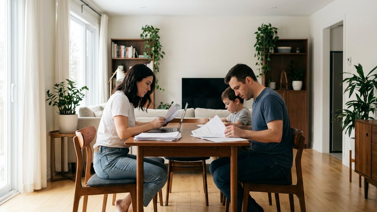 Famille consultant les majorations de plafond pour personnes à charge