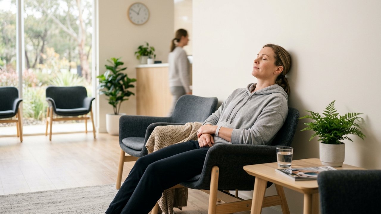 Patient en phase de récupération après rééducation vestibulaire
