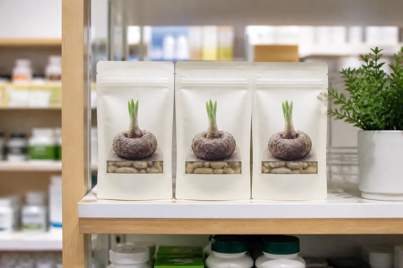Poudres de konjac disponibles en France