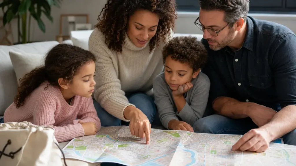 Où dormir à Londres en famille : choisir son quartier sur une carte