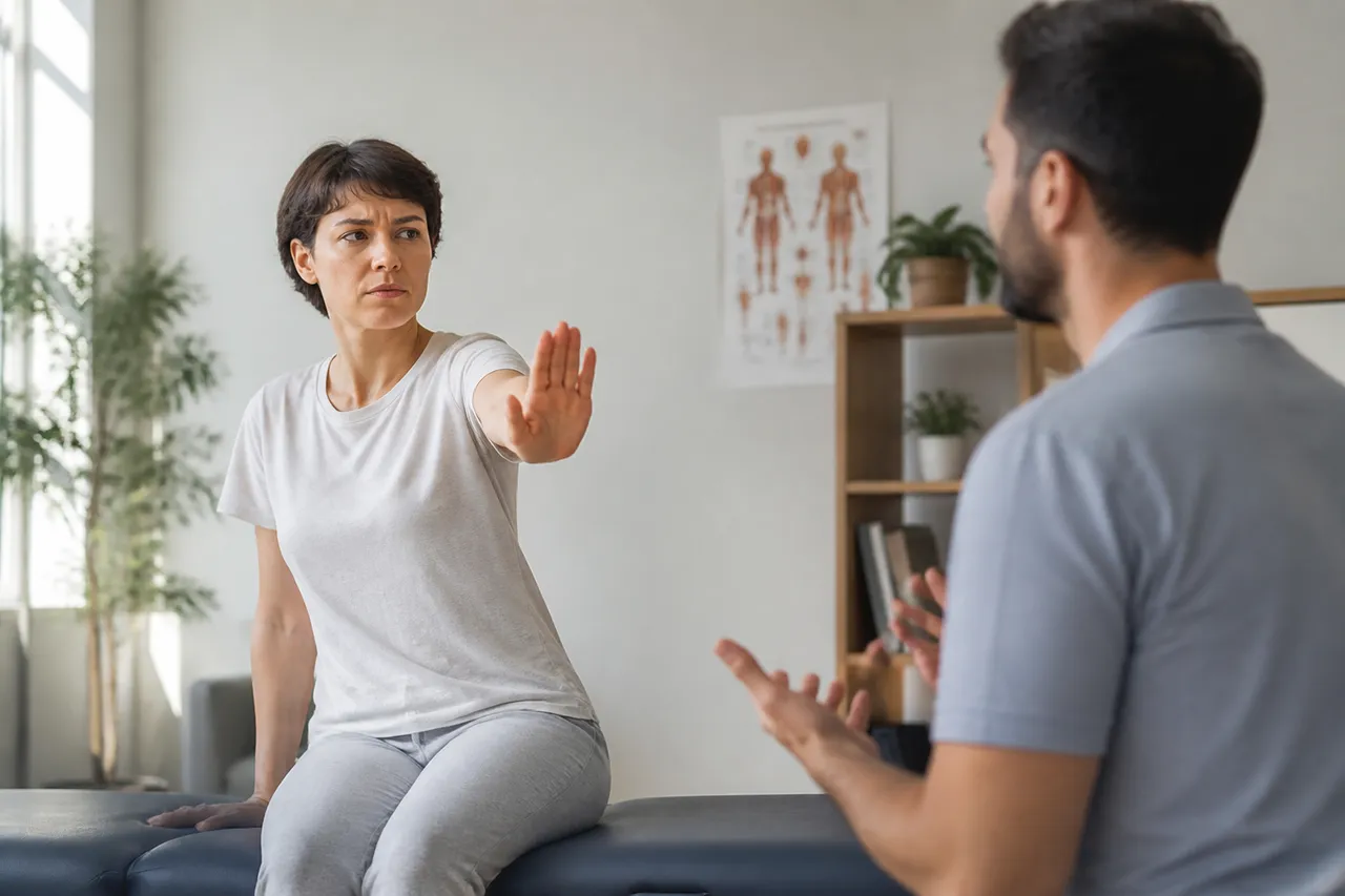 Consentement si mon ostéopathe me touche pendant la séance