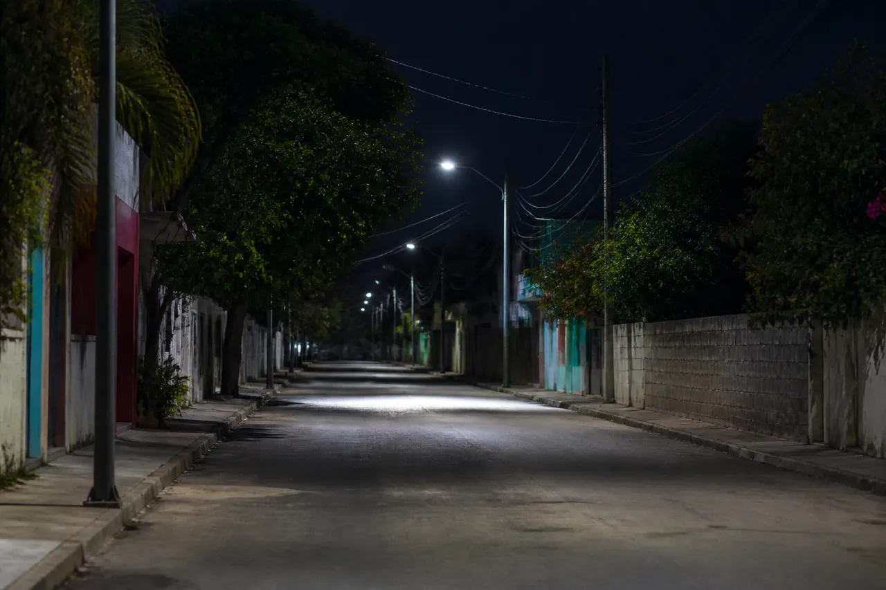 Rue périphérique de Cancún, zone perçue comme plus dangereuse